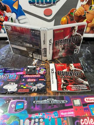 NINTENDO DS RESIDENT EVIL deadly silence pal 🇪🇸