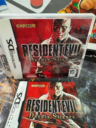 NINTENDO DS RESIDENT EVIL deadly silence pal 🇪🇸