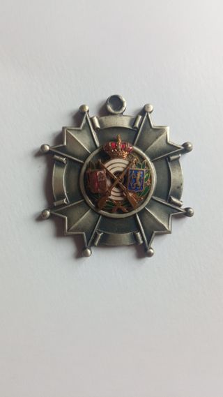 Antigua medalla campeonato Nacional tiro