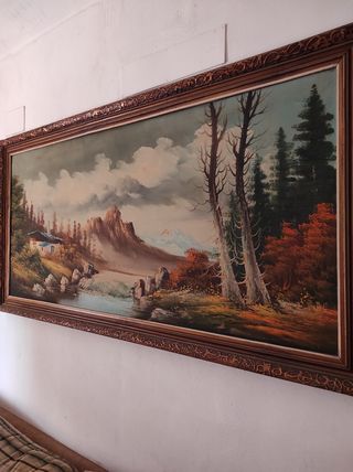 Cuadro antiguo grande
