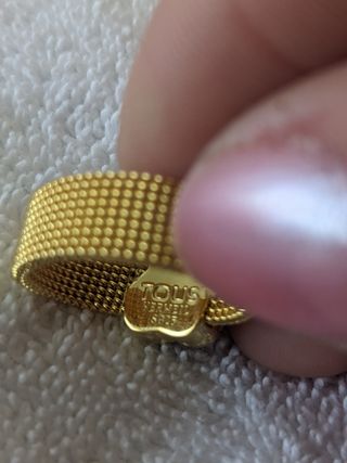 Tous vermeil oso amatista descatalogado