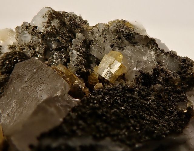 Mineral. Chabazita.
