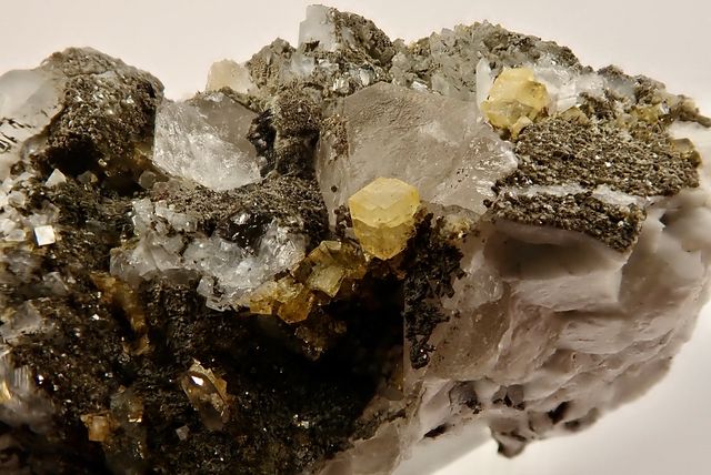 Mineral. Chabazita.