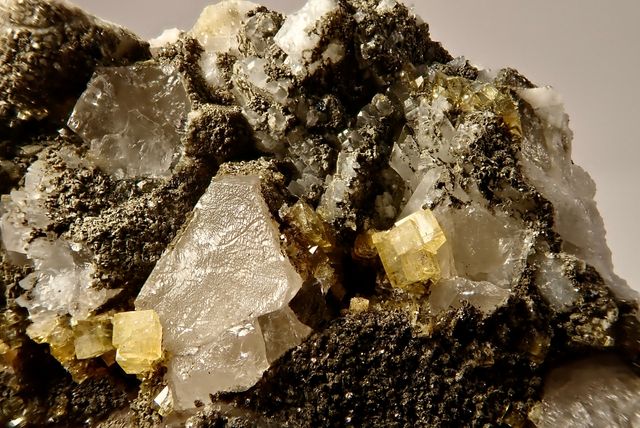 Mineral. Chabazita.