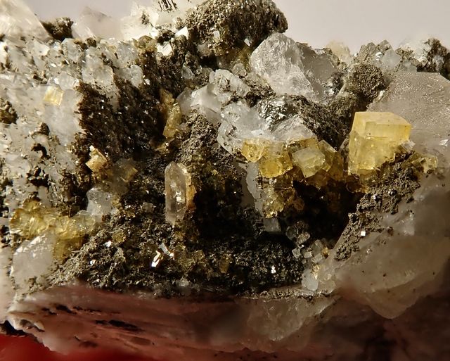 Mineral. Chabazita.