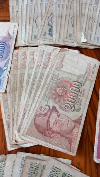 Jugoslavia banconote