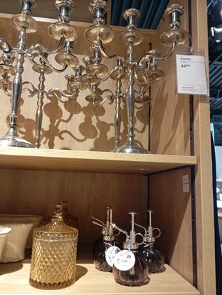 Candelabros de alpaca