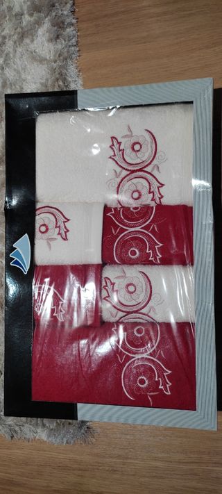 Juego de 6 toallas de baño