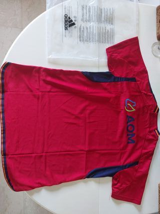 Equipación selección española fútbol 
