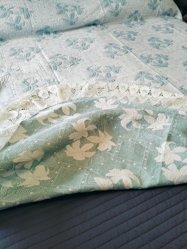 Copriletto matrimoniale vintage