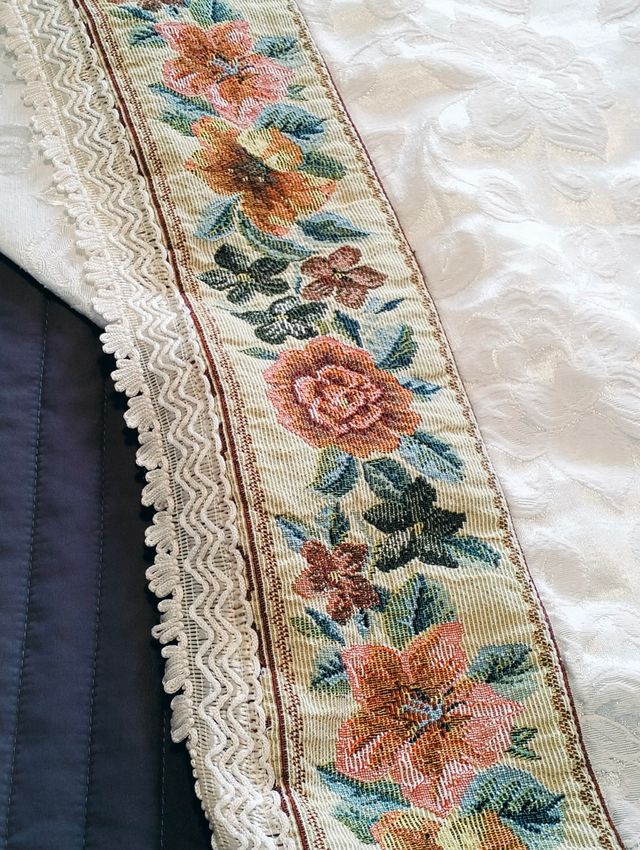 Copriletto matrimoniale vintage