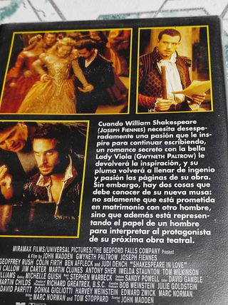 VHS Shakespeare un love, 1998