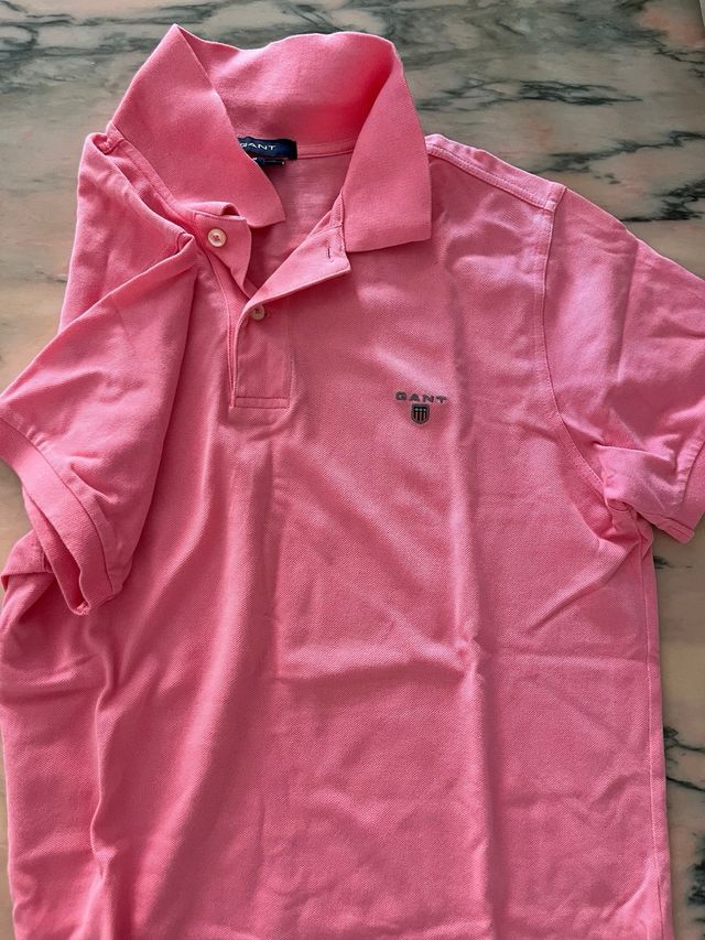POLO HOMBRE GANT TALLA S ROSA