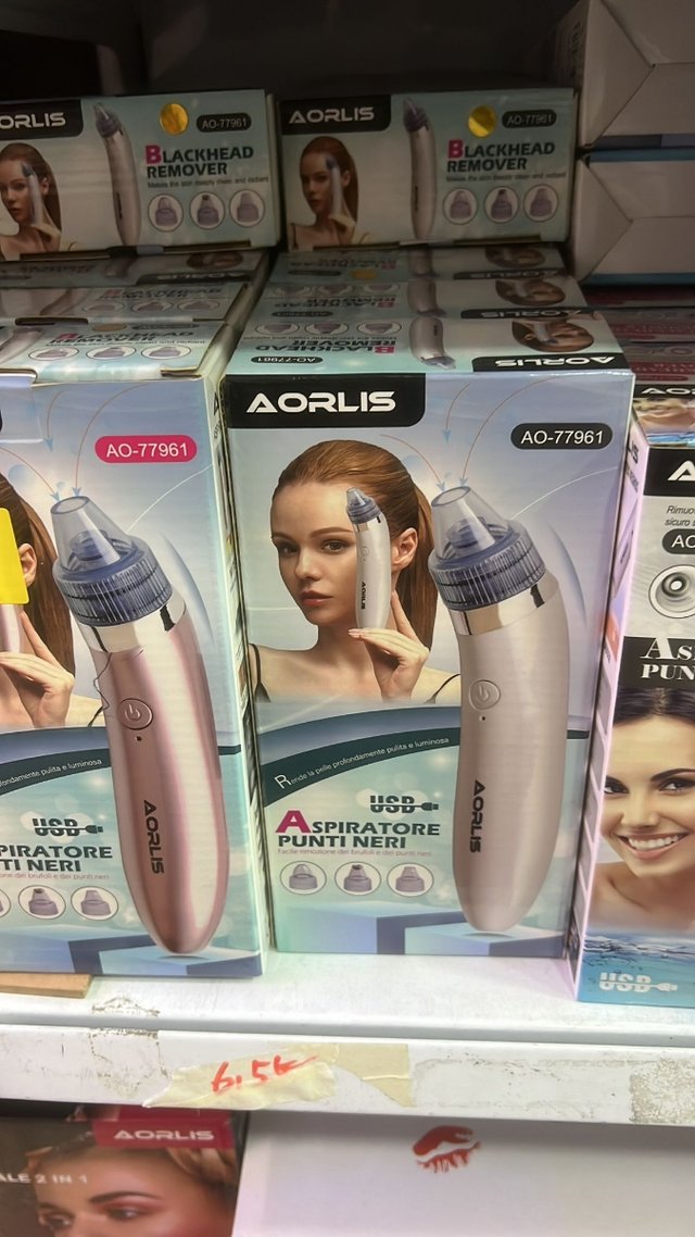Aspiratore punti neri elettrico por