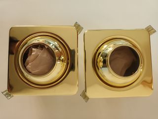 Halógenos dorados orientables