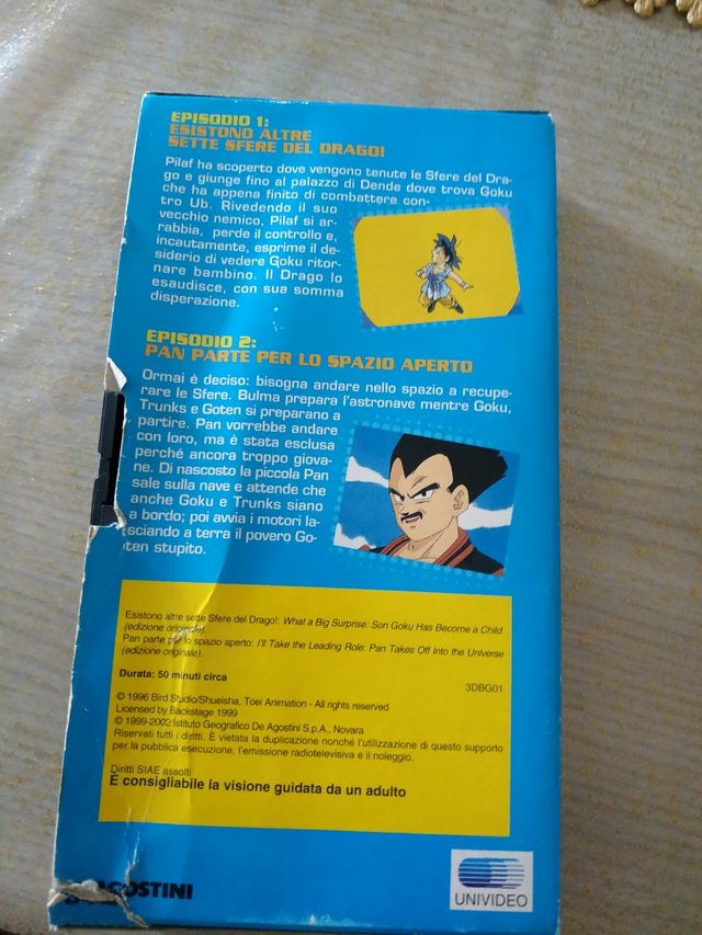 VHS Dragonball GT