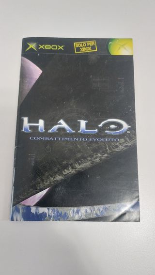 Halo libretto manuale xbox