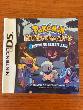 POKÉMON MUNDO MISTERIOSO EQUIPO DE RESCATE AZUL
