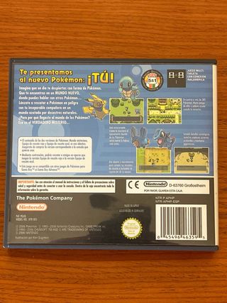 POKÉMON MUNDO MISTERIOSO EQUIPO DE RESCATE AZUL