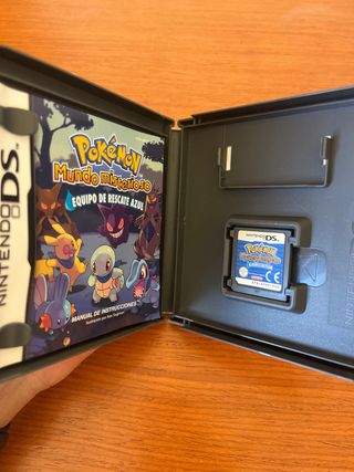 POKÉMON MUNDO MISTERIOSO EQUIPO DE RESCATE AZUL