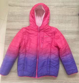 Abrigo niña reversible