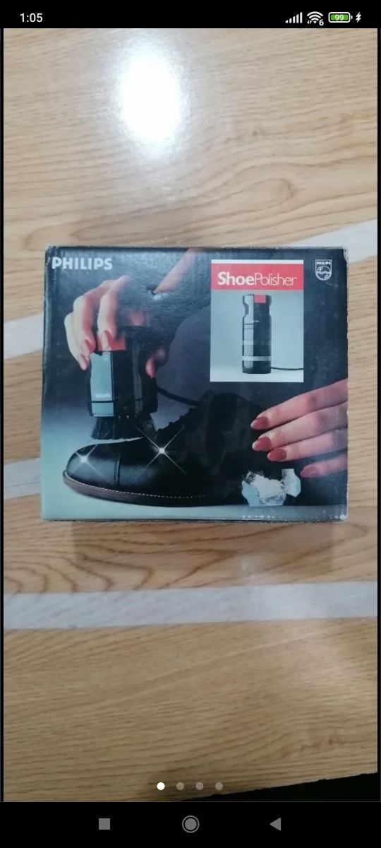 Limpiador de zapatos Philips 