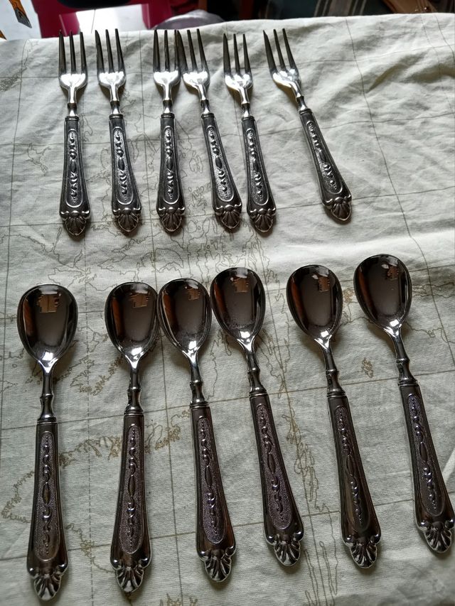 Possate argento 800(placatti)