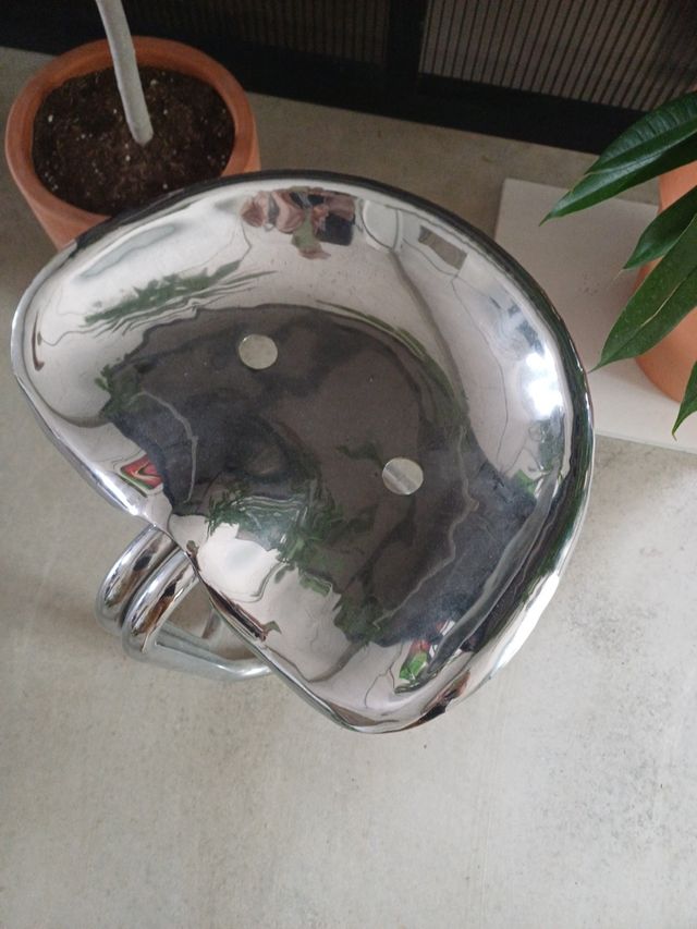 Silla tipo tractor metal