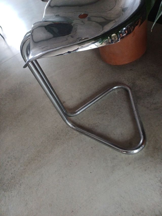 Silla tipo tractor metal