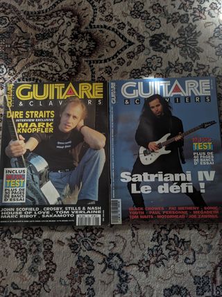 Revistas de guitarra en francés🇫🇷