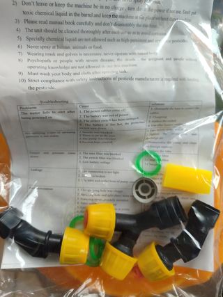 Pulverizador a bateria KNK