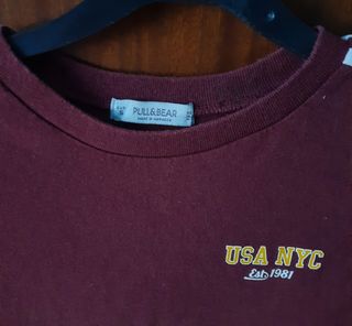 Camiseta corta Pull & Bear, talla S 