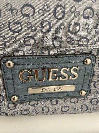 Bolso azul GUESS