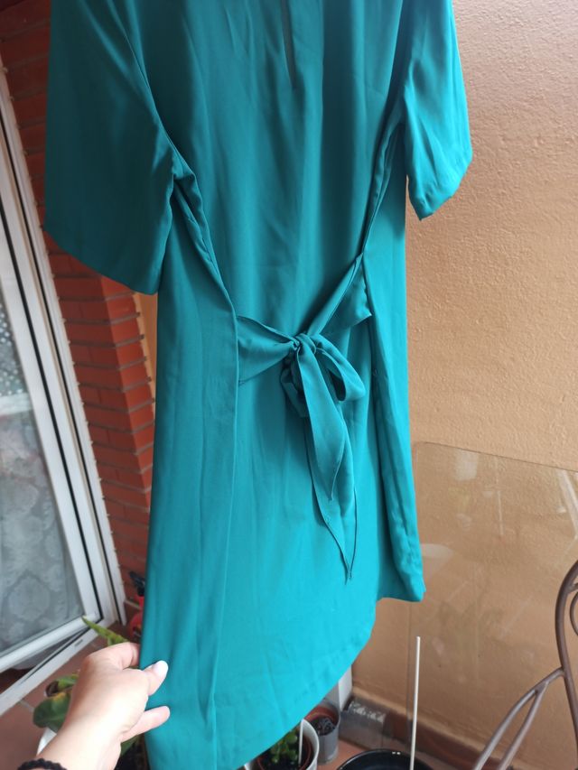 Vestido verde Felipe Albernaz