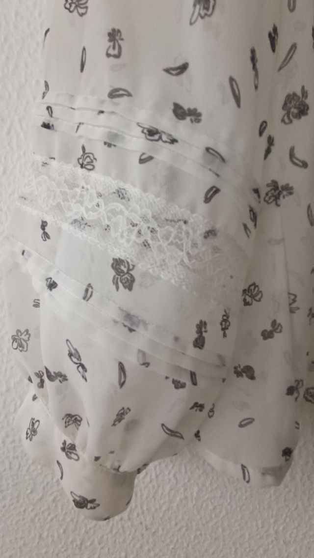 Camisa cuello plisado