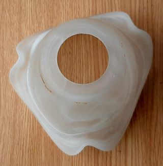 Tulipa de cristal para lámpara