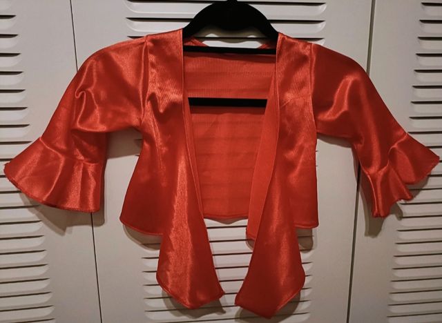 Top bolero niña