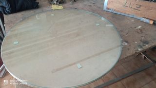 Cristal de mesa de camilla 80cm