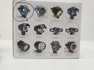 Lote de 2 luces Xenon LED para patinete/moto 10W