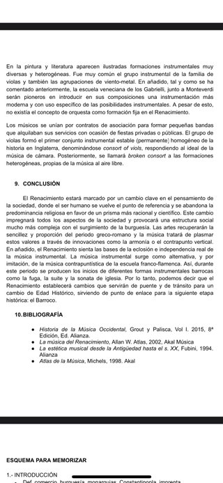 TEMARIO SECUNDARIA MÚSICA OPOSICIONES 23-24