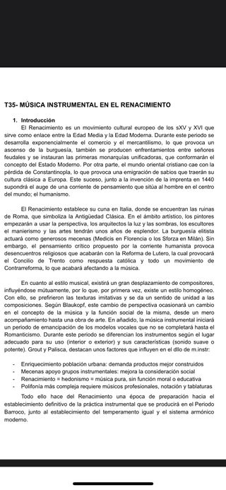 TEMARIO SECUNDARIA MÚSICA OPOSICIONES 23-24