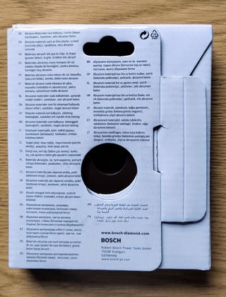 Muela de diamante Bosch Professional