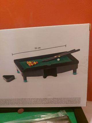 Juego mini billar nuevo
