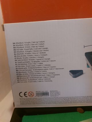 Juego mini billar nuevo