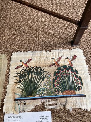 2 antiguos papiros egipcios