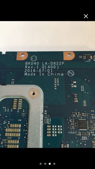 Dell vostro 5568 placa base i5 7th gen