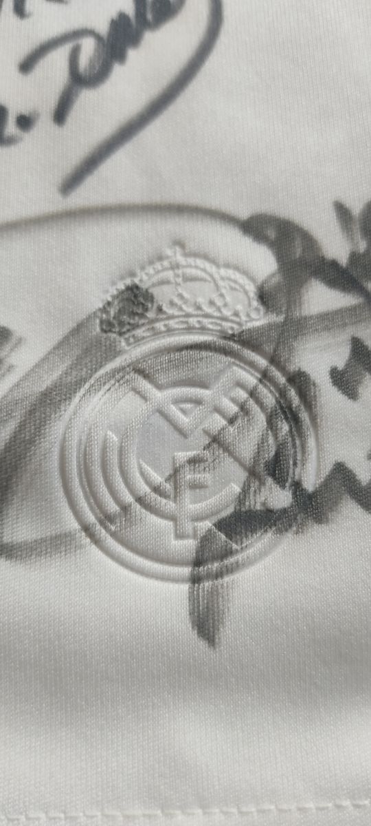 T-shirt firmata certificata Real Madrid 2012/13