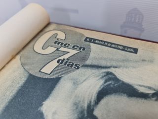 Lote 10 Tomos de Revistas años 60 Cine en 7 días