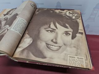 Lote 10 Tomos de Revistas años 60 Cine en 7 días