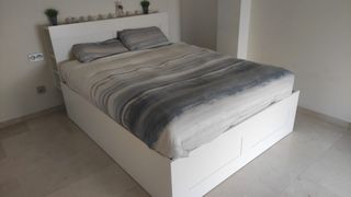 Mueble de cama canapé con cabezal